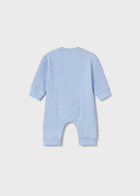 long onesie without footie Sky