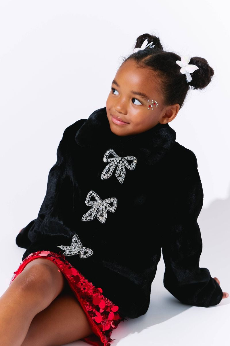 Lola + The Boys Audrey Faux Fur Coat