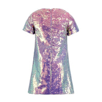 Lola + The Boys Lavender Haze Sequin Dress