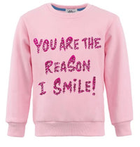 Lola + The Boys You Are The Reason I Smile Sweatshirt