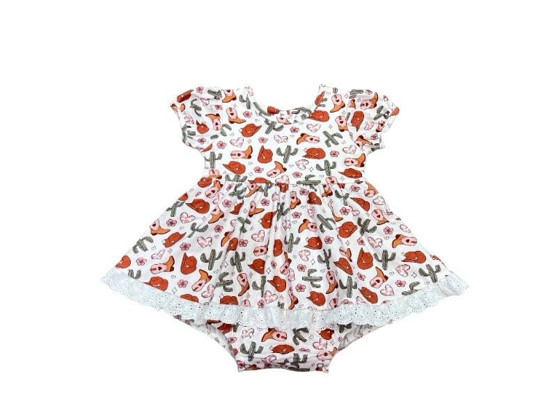 Swoon Baby Clothing Rodeo Girl Eyelet Bubble Dress