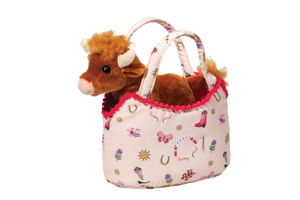 Douglas Bestie Westie Sassy Pet Sak with Highland Cow