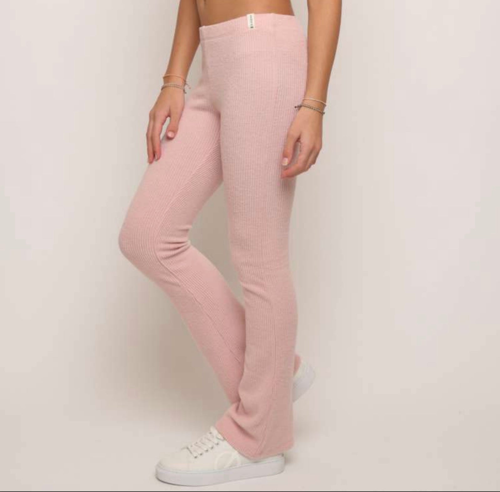 Kaveah Hacci Rib Wide Leg Pant | Petal Bloom