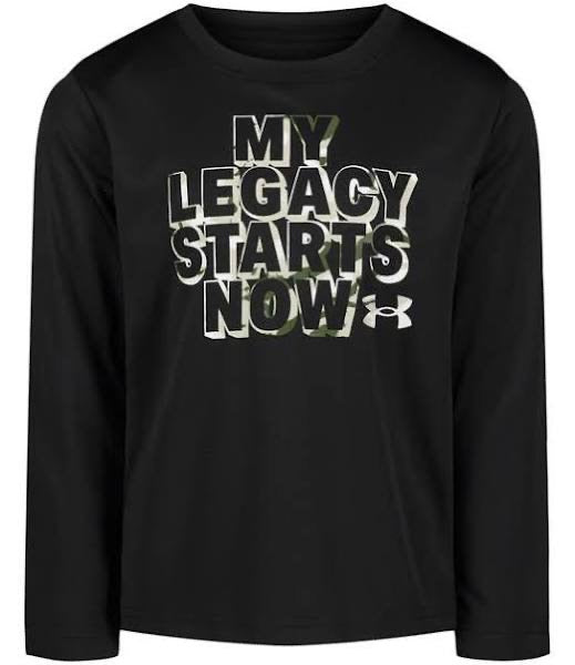 UA My Legacy Starts Now LS Black