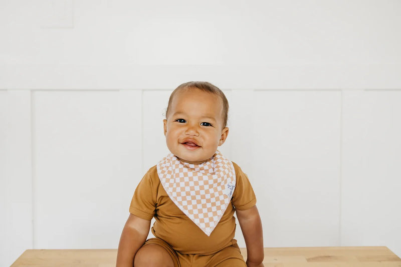 Copper Pearl Baby Bandana Bibs | Vance