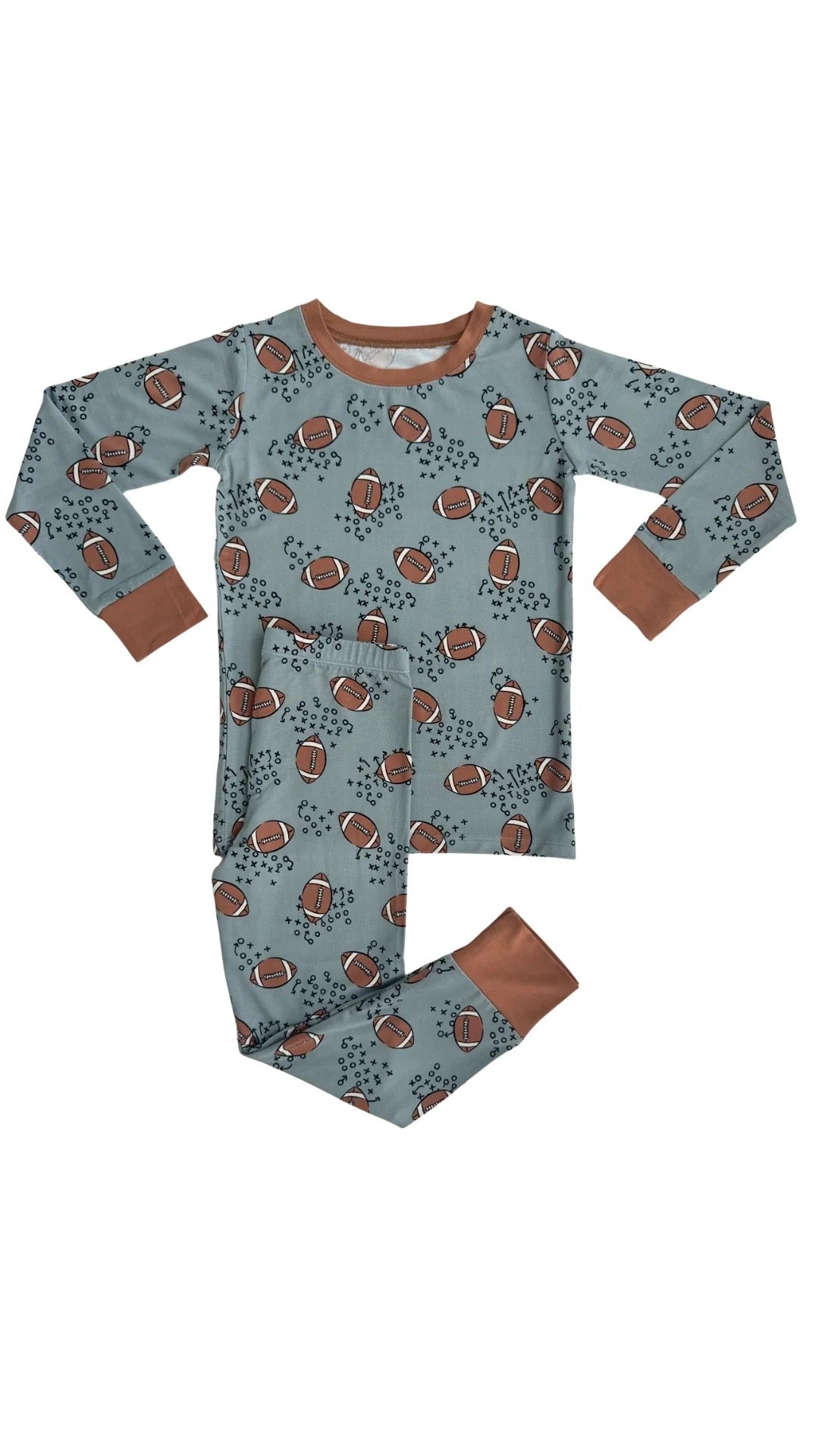 In My Jammers Green Football Two Piece Set