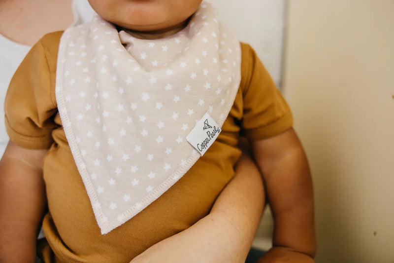 Copper Pearl Baby Bandana Bibs | Vance