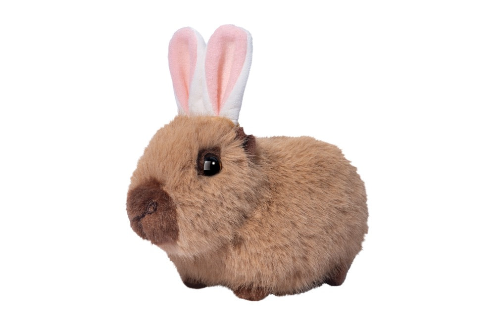 Douglas Capybara with Bunny Ears