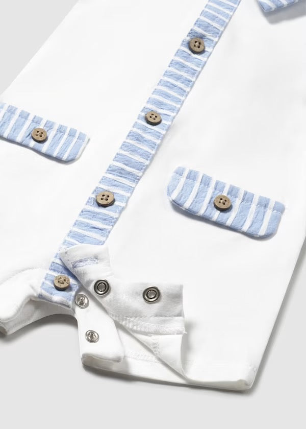 2 Bodysuit set Wht/rivier