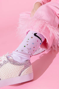 Gem Athletic Socks White