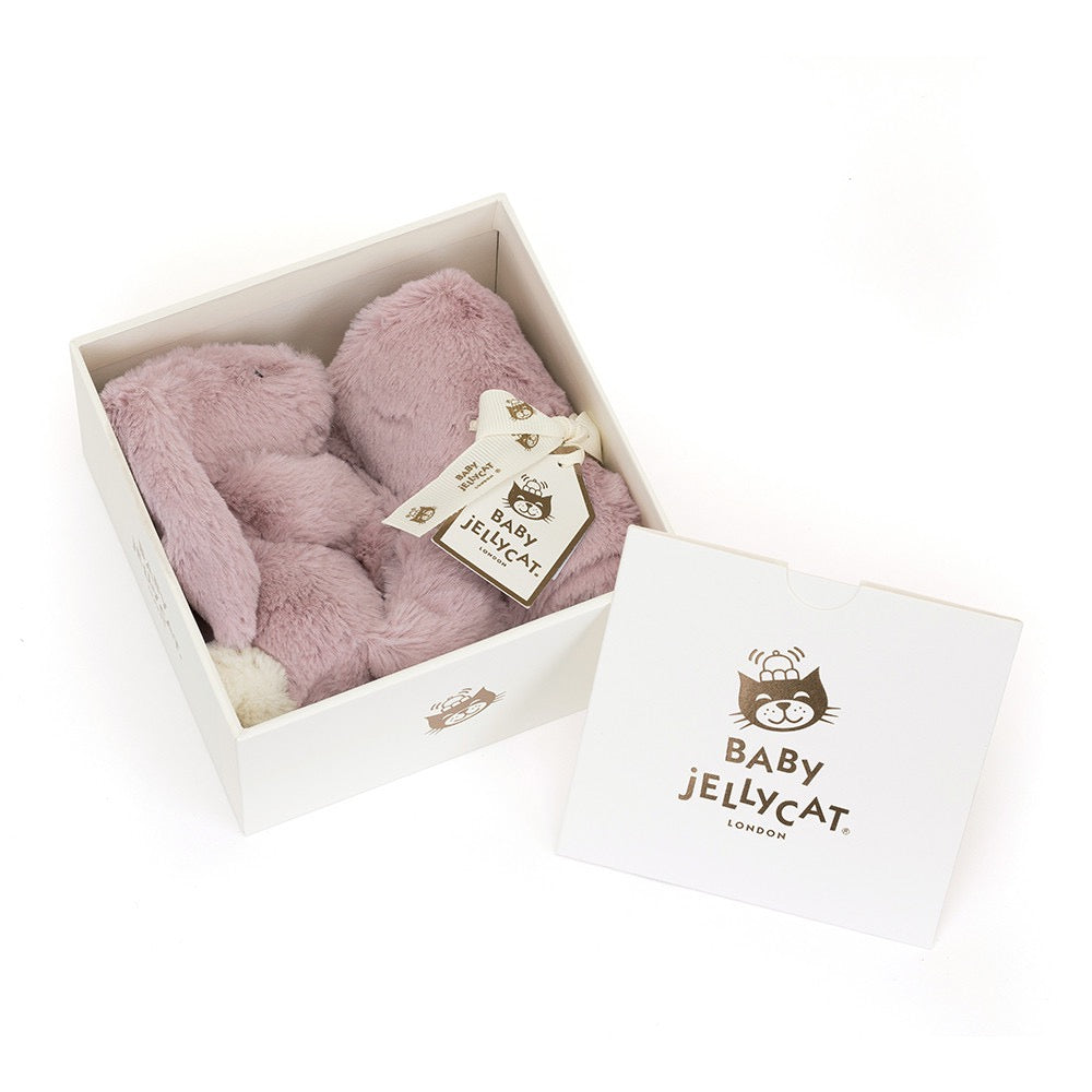 Jellycat Bashful Luxe Rosa Bunny Soother