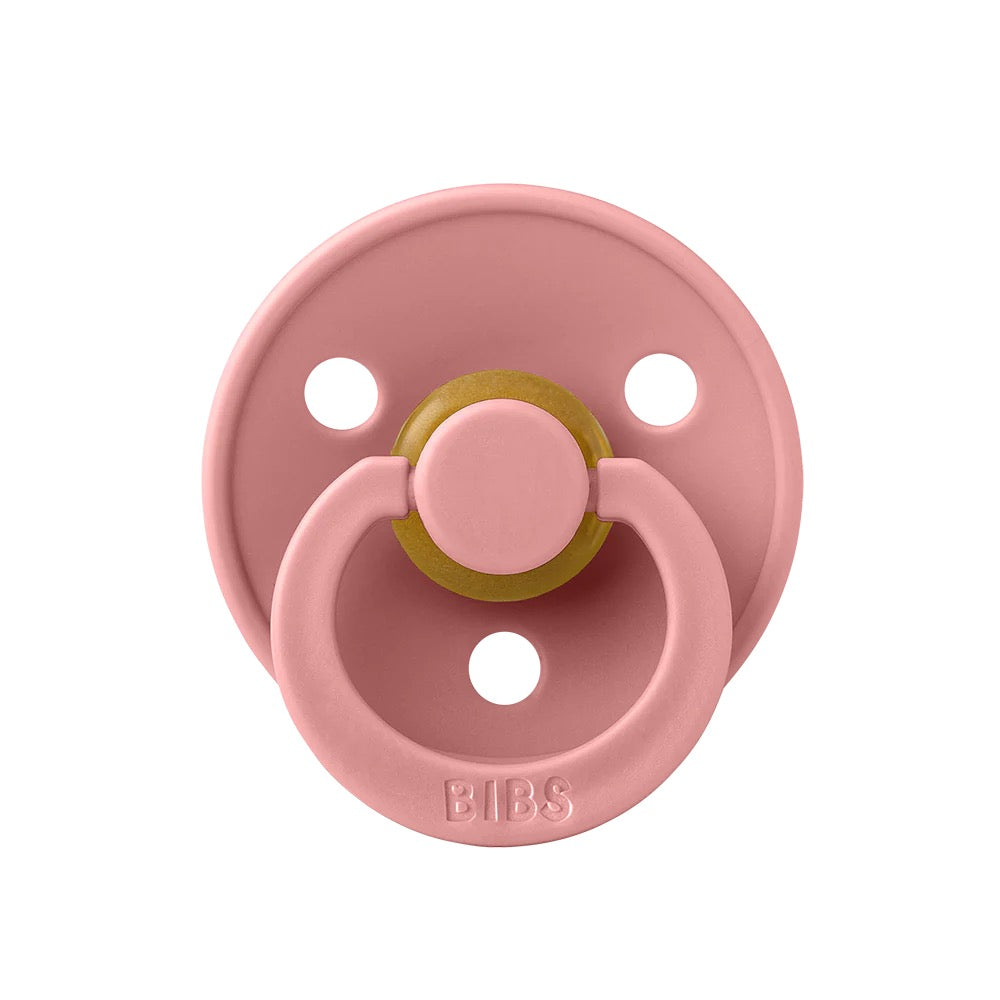 BIBS Colour Natural Rubber Latex Pacifier | Size 1 (0-6 Months)