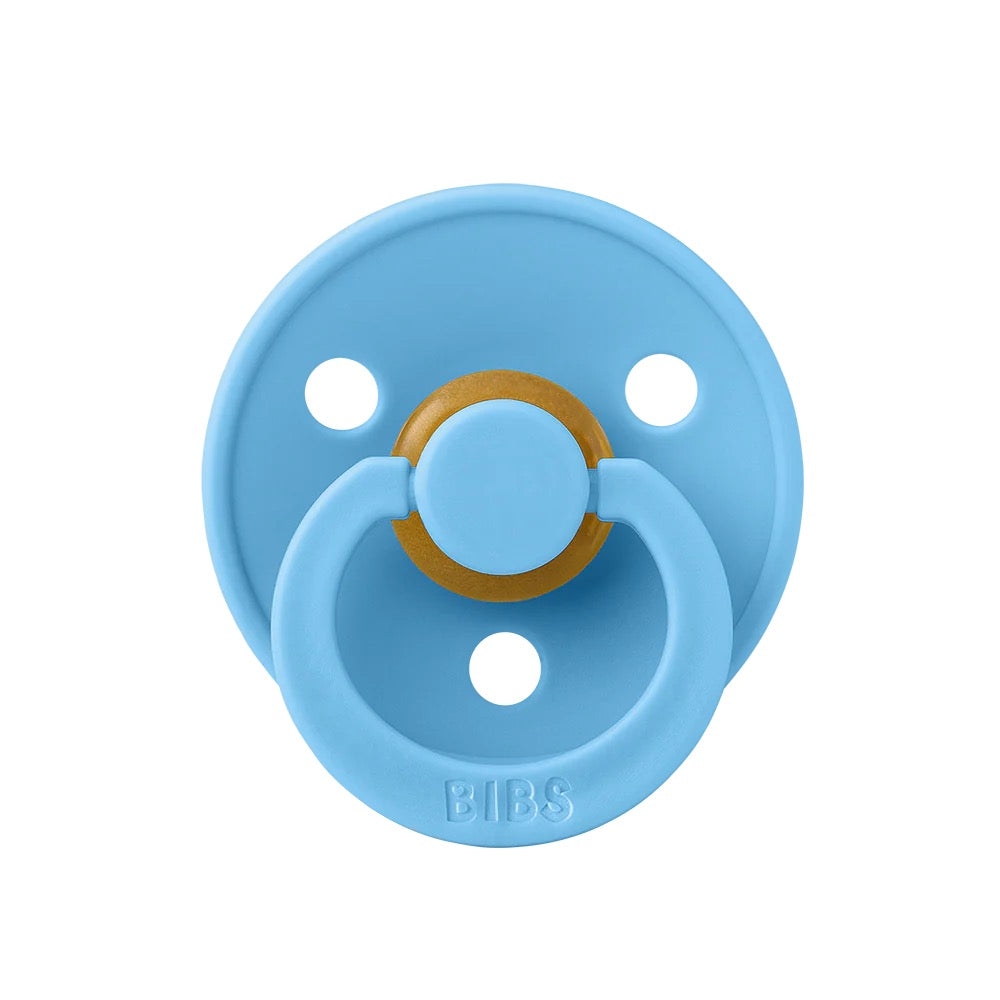 BIBS Colour Natural Rubber Latex Pacifier | Size 1 (0-6 Months)