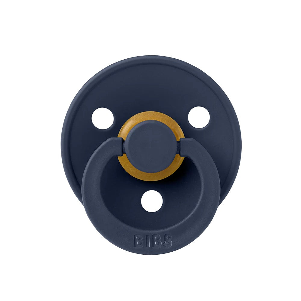 BIBS Colour Natural Rubber Latex Pacifier | Size 2 (6-18 Months)