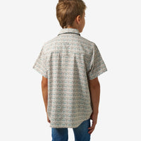 Burlebo Youth Performance Western Shirt | Skull Rancher