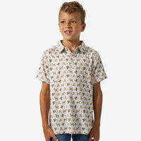 Burlebo Youth Performance Polo | Mallard Duck Dog