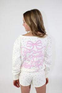 Paper Flower Ditsy Rose Shorts