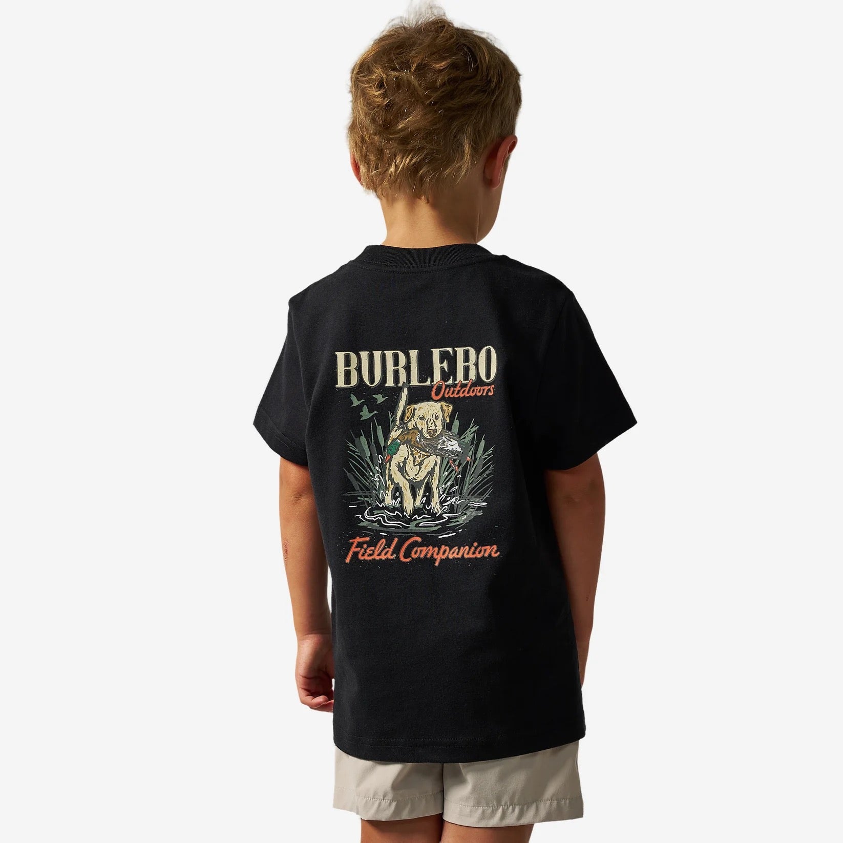 Burlebo Youth Short Sleeve Tee | Black