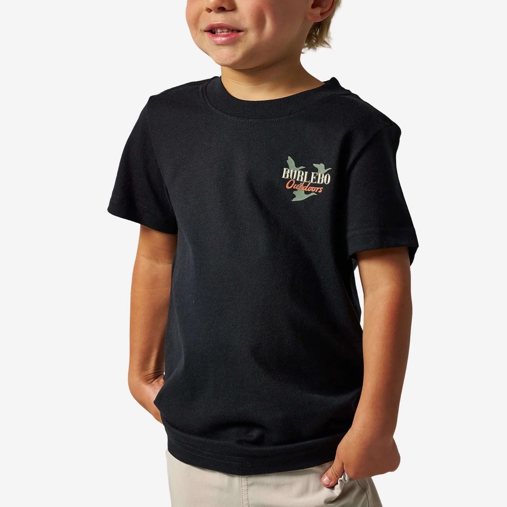 Burlebo Youth Short Sleeve Tee | Black