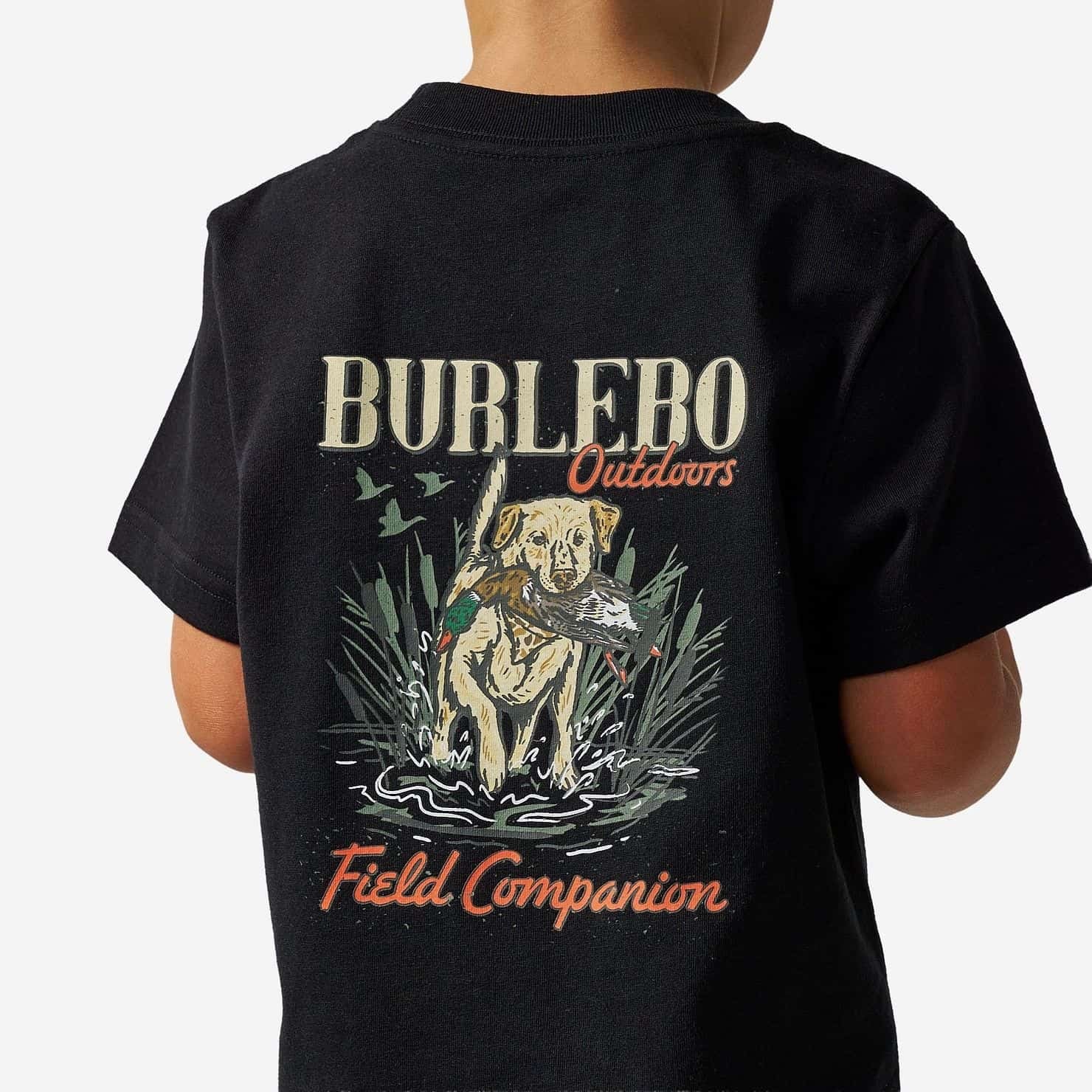 Burlebo Youth Short Sleeve Tee | Black