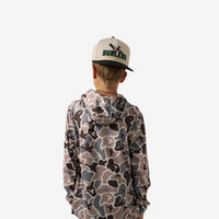 Burlebo Youth Performance Hoodie | Mallard Mayhem Camo