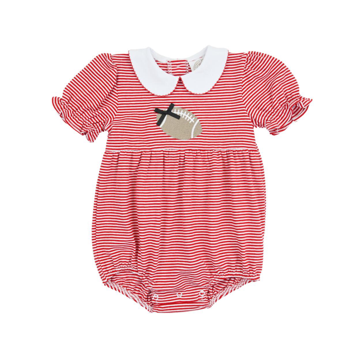 Cypress Row Regular Red Stripe Tailgate Girls Bubble