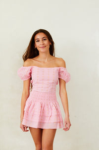 Theme Gemma Lurex Heart Mini | Pink