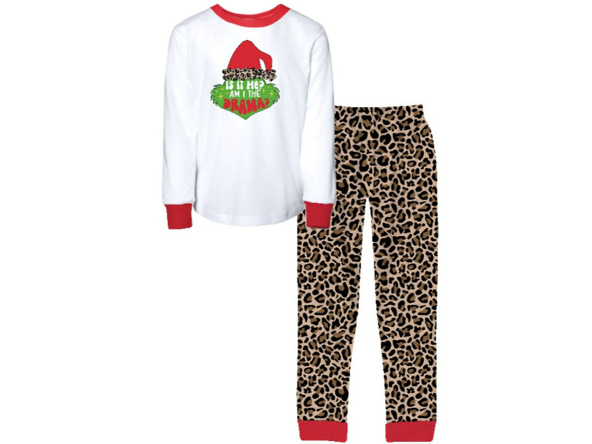 Jane Marie Kids Am I the Drama? 3/4 Sleeve Jammie Jogger Pant Set