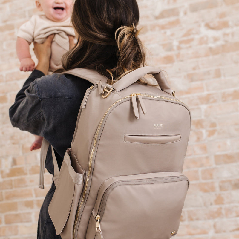 Jujube Classic Diaper Backpack | Taupe