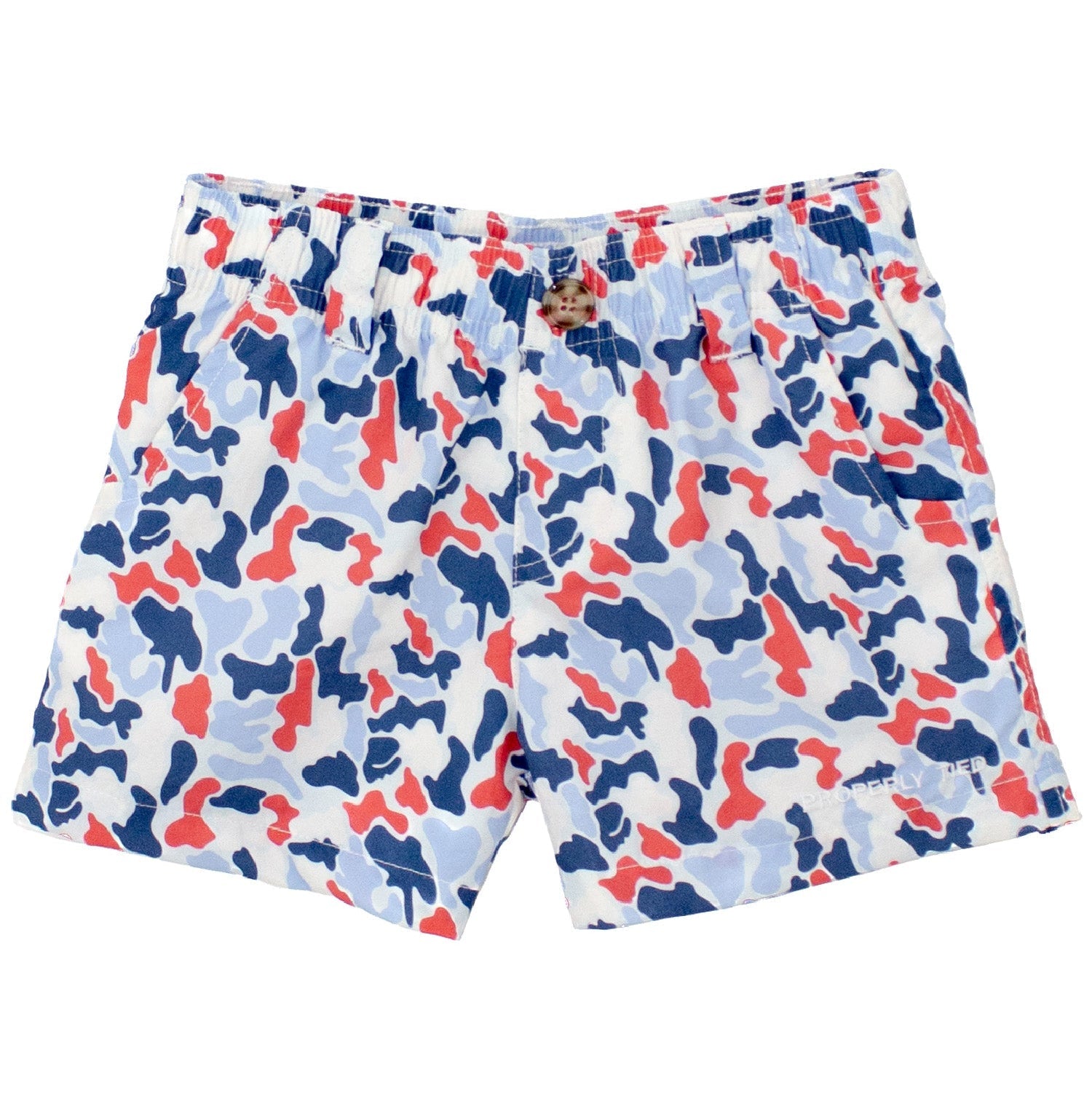 Properly Tied Boys Mallard Short | Americana Camo