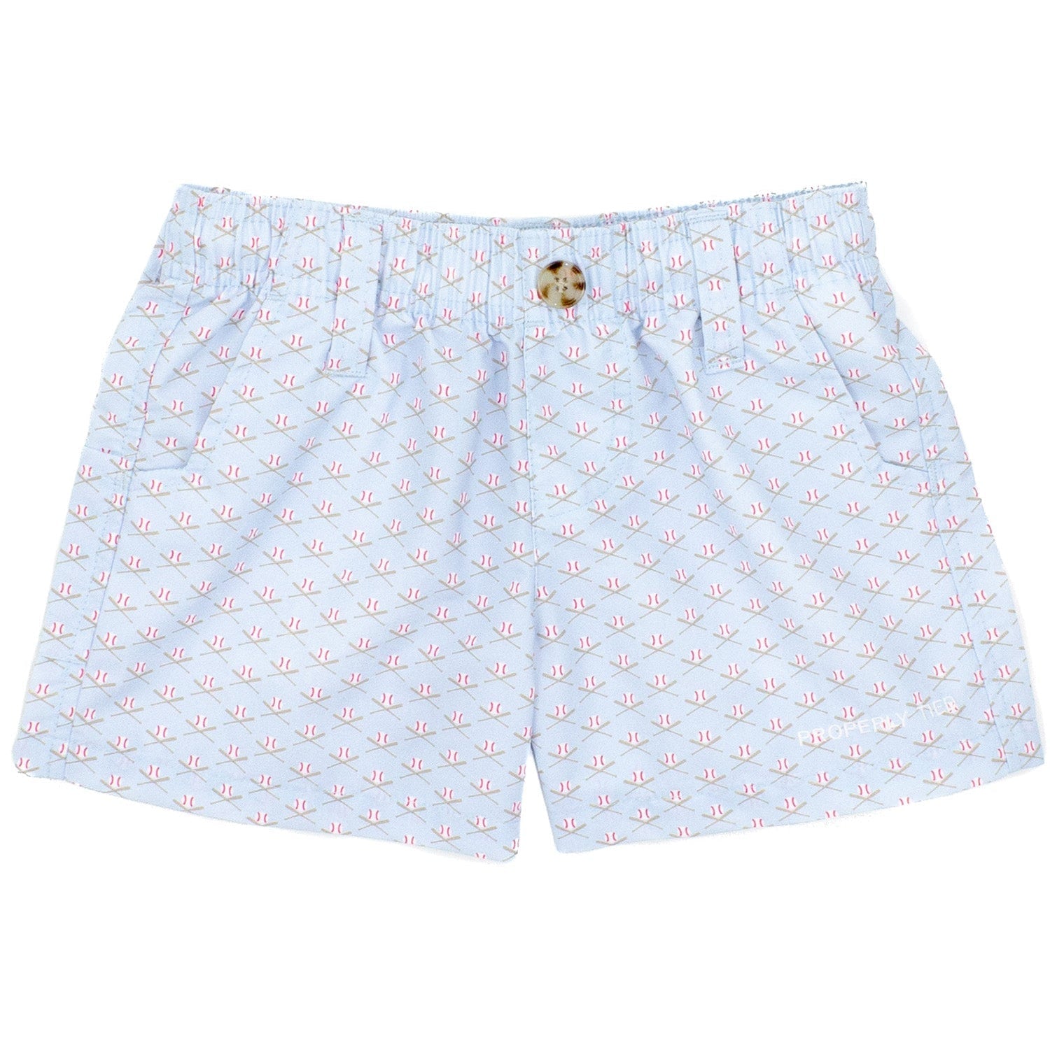 Properly Tied Boys Mallard Short | Baseball Shield