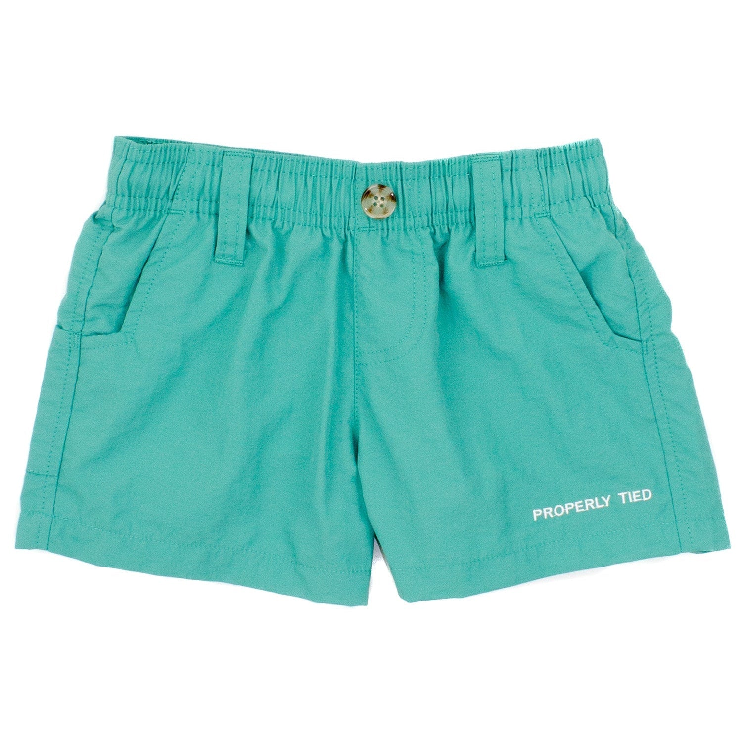 Properly Tied Boys Mallard Short | Soft Green