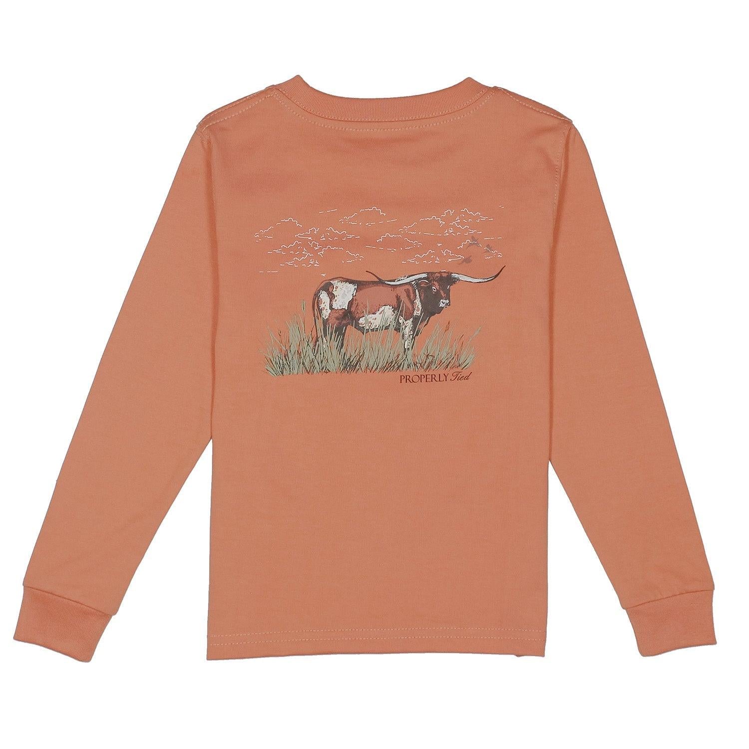 Properly Tied Boys Longhorn Long Sleeve | Mango