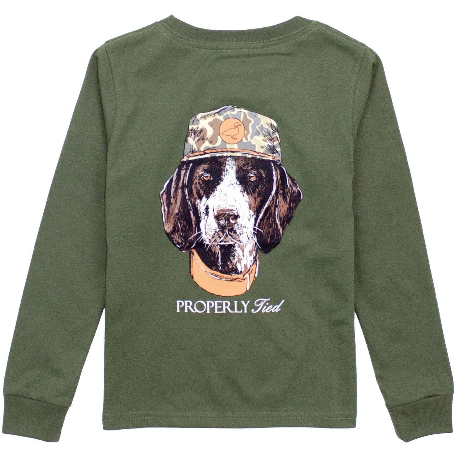 Properly Tied Boys Man's Best Friend Long Sleeve