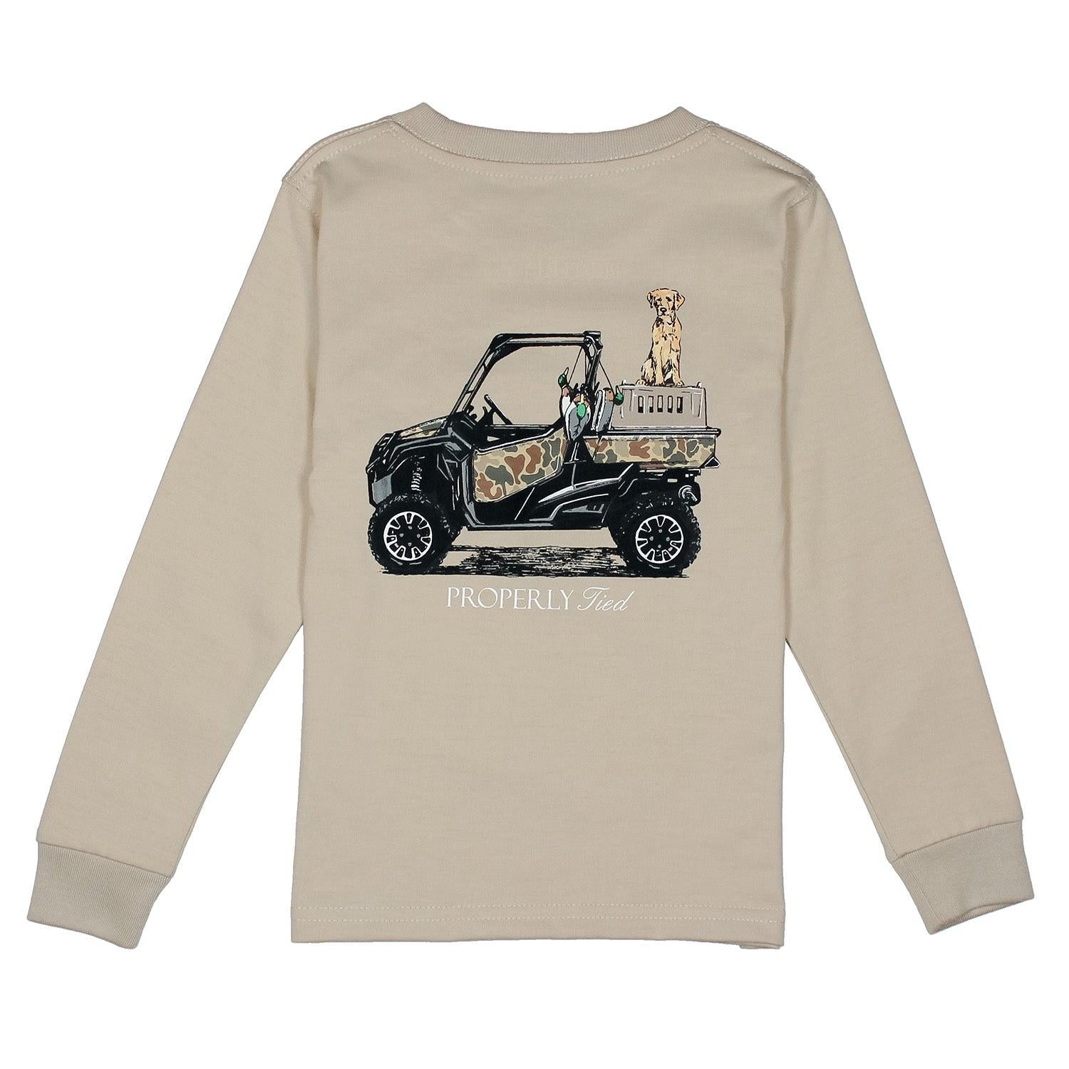 Properly Tied Boys Trail Tradition Long Sleeve | Linen