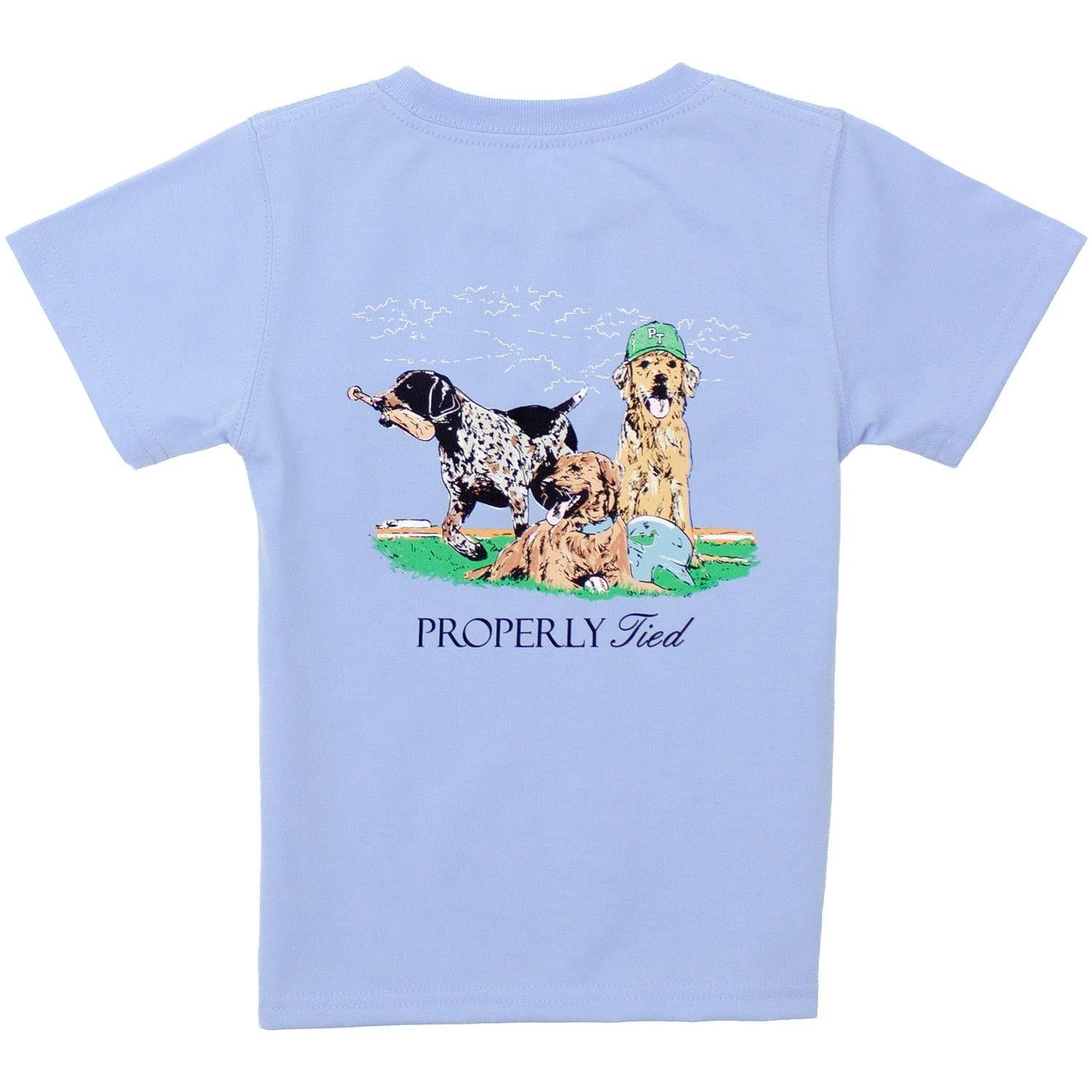 Properly TIed Boys Diamond Dogs Short Sleeve
