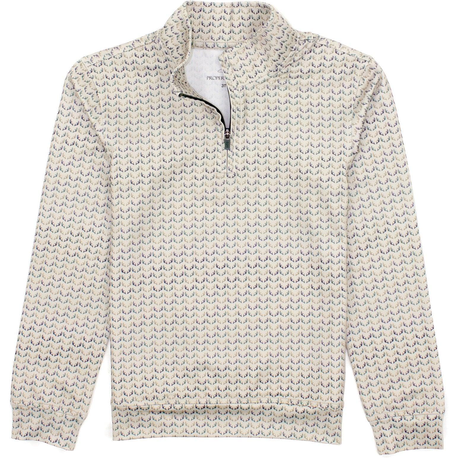 Properly Tied Boys Inlet Pullover Antlers