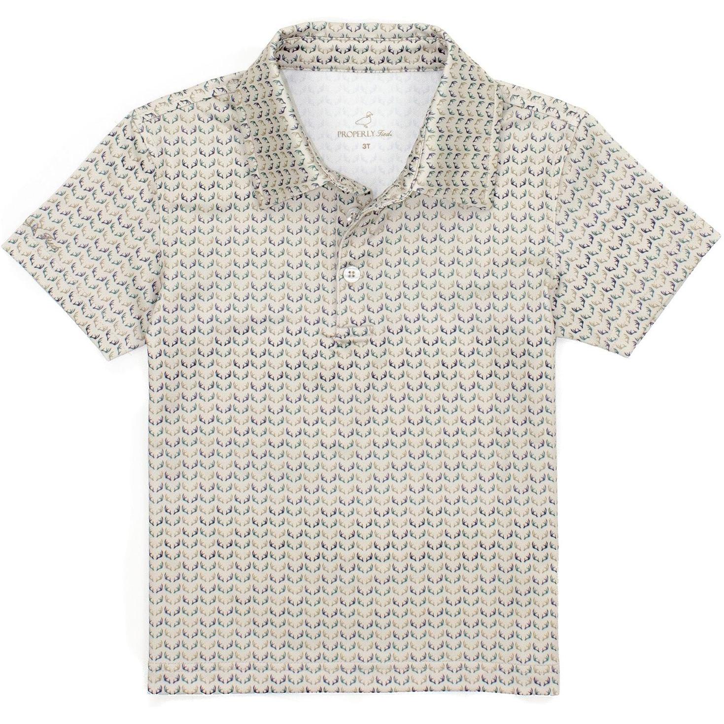 Properly Tied Boys Inlet Polo Antlers