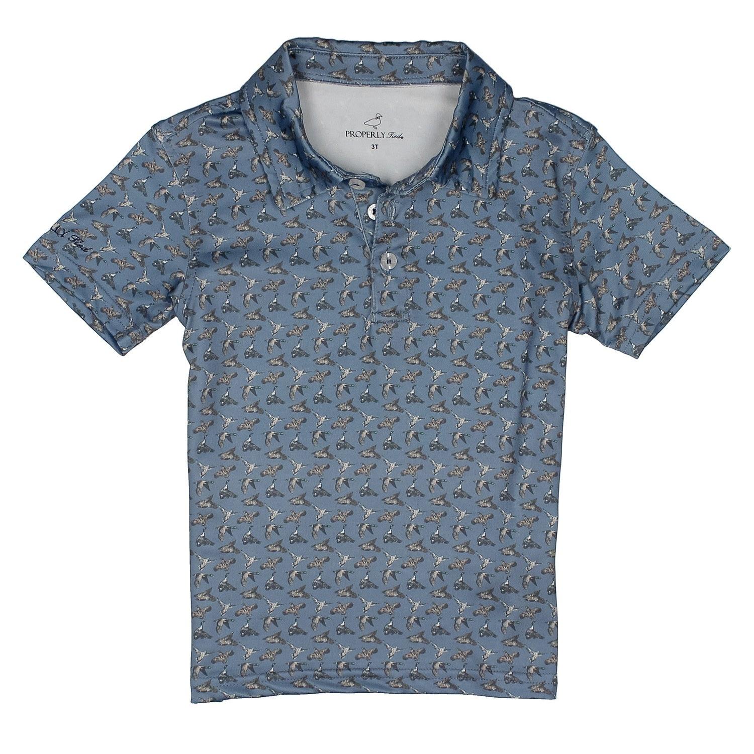Properly Tied Boys Inlet Polo | Flock