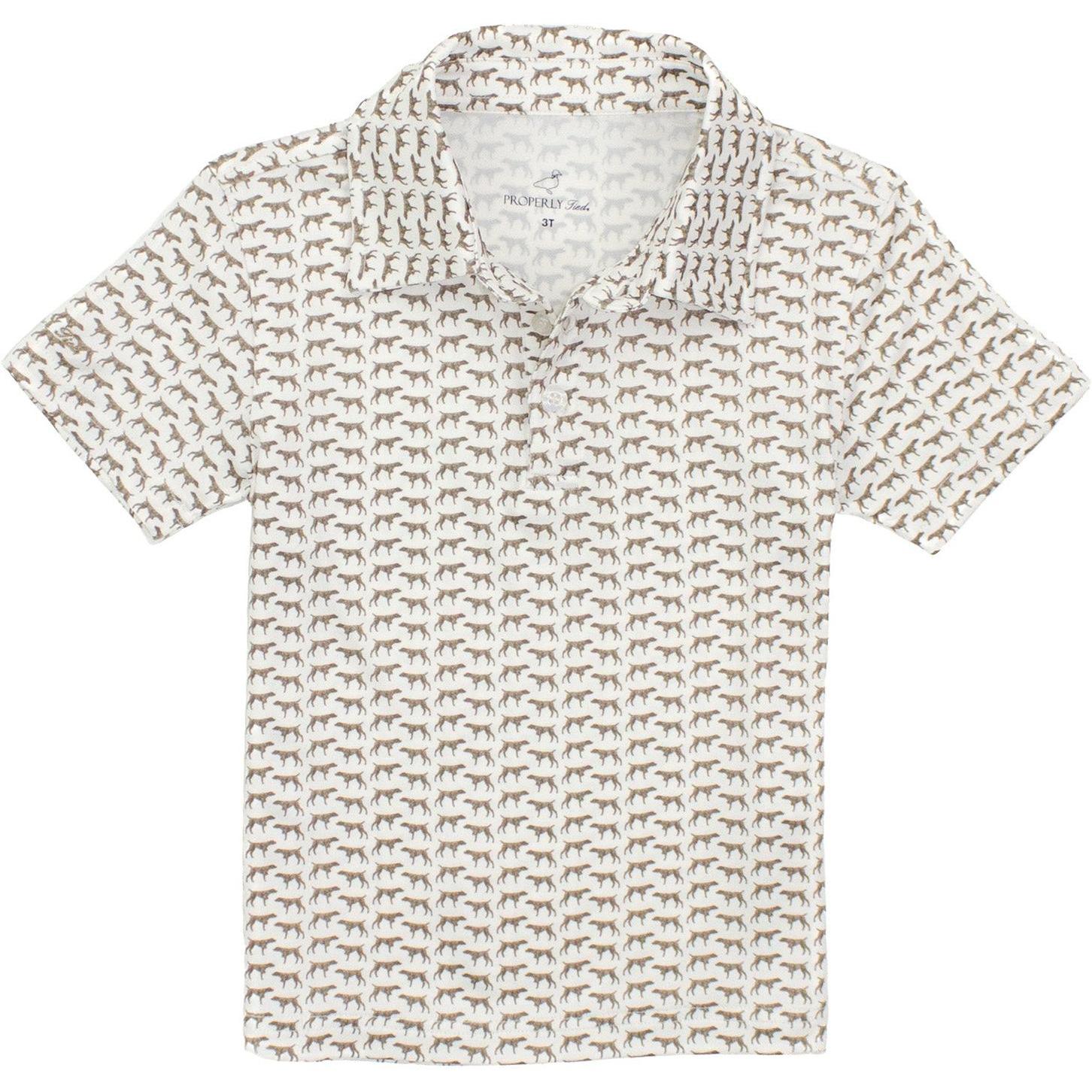Properly Tied Boys Inlet Polo Pointer