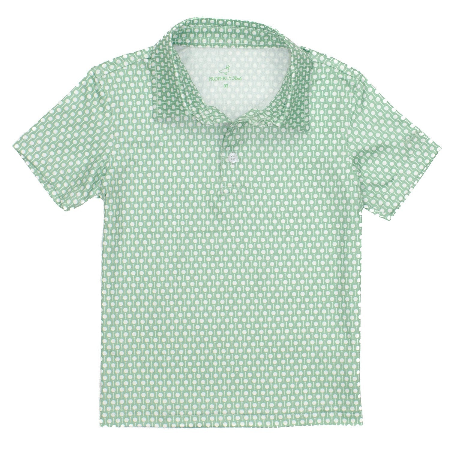Properly Tied Boys Inlet Polo | Tee Time