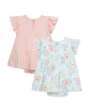 Little Me Meadow Bodysuit Dresses (2-Pack)