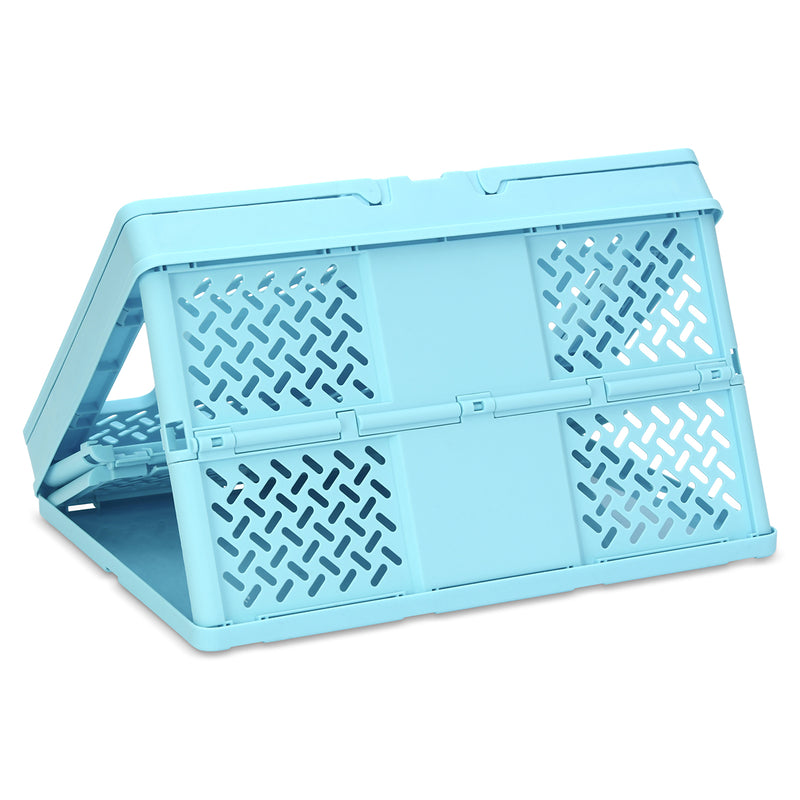 Iscream Large Blue Foldable Storage Crate