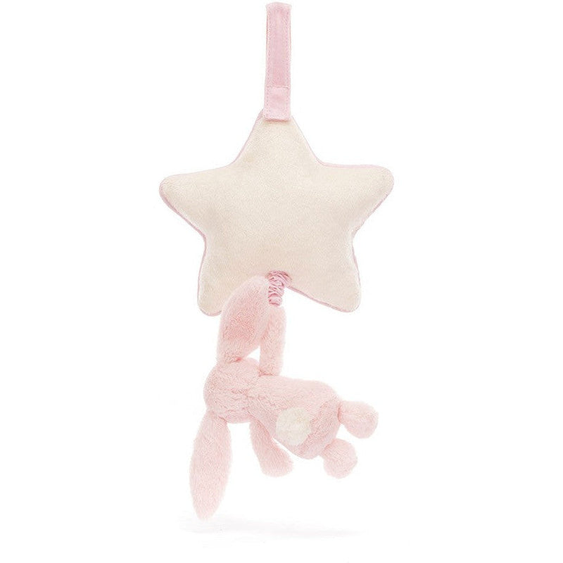 Jellycat Bashful Pink Bunny Musical Pull