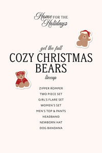 In My Jammers Cozy Christmas Bears Headband