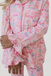 In My Jammers Birthday Girl Girls' Long Sleeve Ruffle Flare Set - Baby Biz