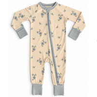 In My Jammers Gemma Floral Zipper Romper