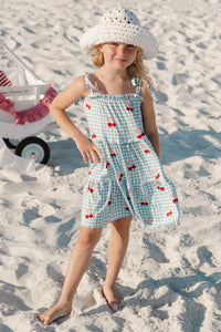 In My Jammers Little Cherry Tier Twirl Dress
