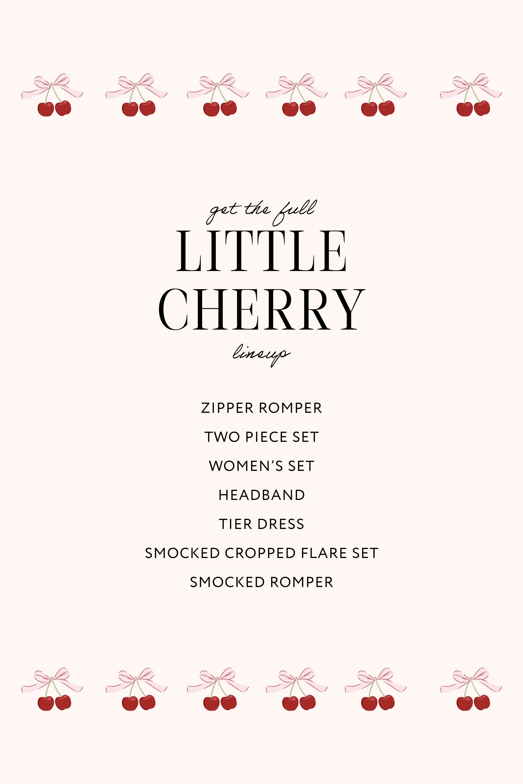 In My Jammers Little Cherry Tier Twirl Dress