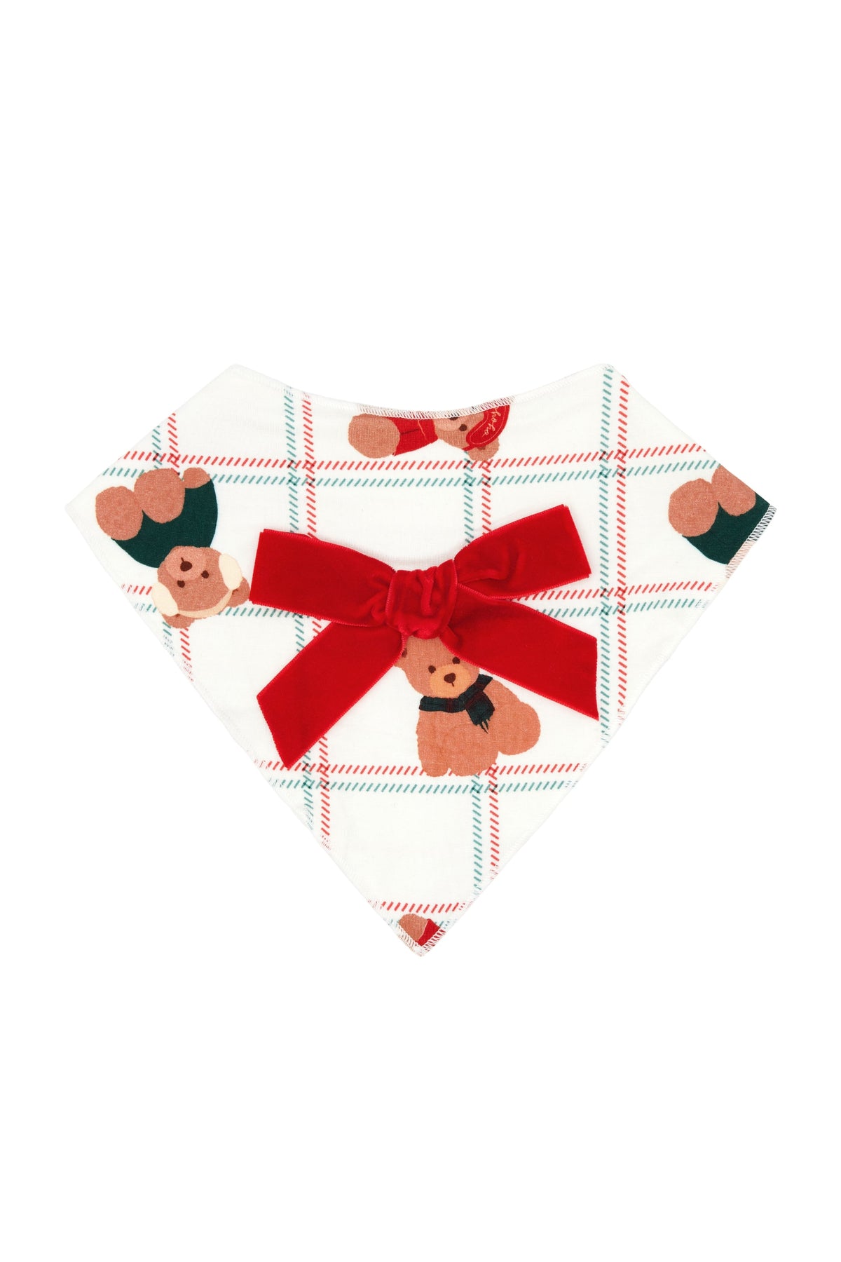 In My Jammers Cozy Christmas Bears Dog Bandana